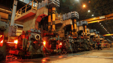 تولید 75% فولاد خام غرب آسیا در ایران