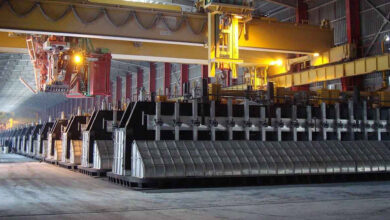 هدفگذاری تولید یک میلیون و ۵۰۰ هزار تن شمش آلومینیوم