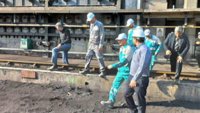 بازدید رئیس هیئت عامل ایمیدرو از مجتمع معادن طبس