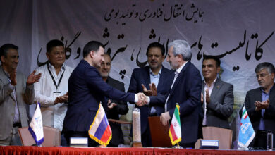 تفاهم نامه دو جانبه ایران و روسیه در بومی سازی کاتالیست