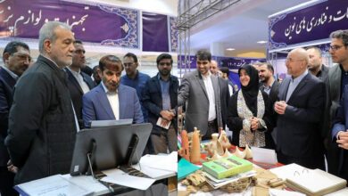 بازدید پزشکیان و قالیباف از نمایشگاه پیشگامان پیشرفت