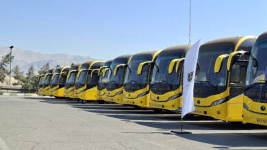 رونمایی از اتوبوسهای وارداتی جدید